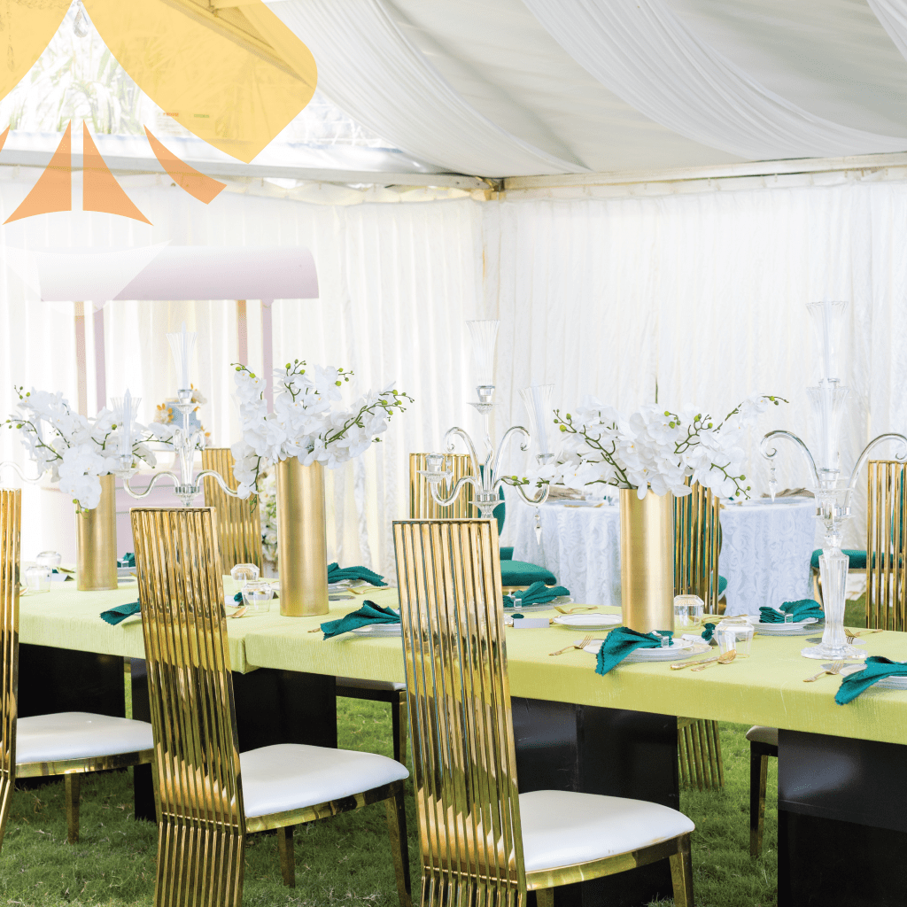 Tables and Chairs AfriTents